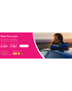 New Car Loan @ 10% -upto